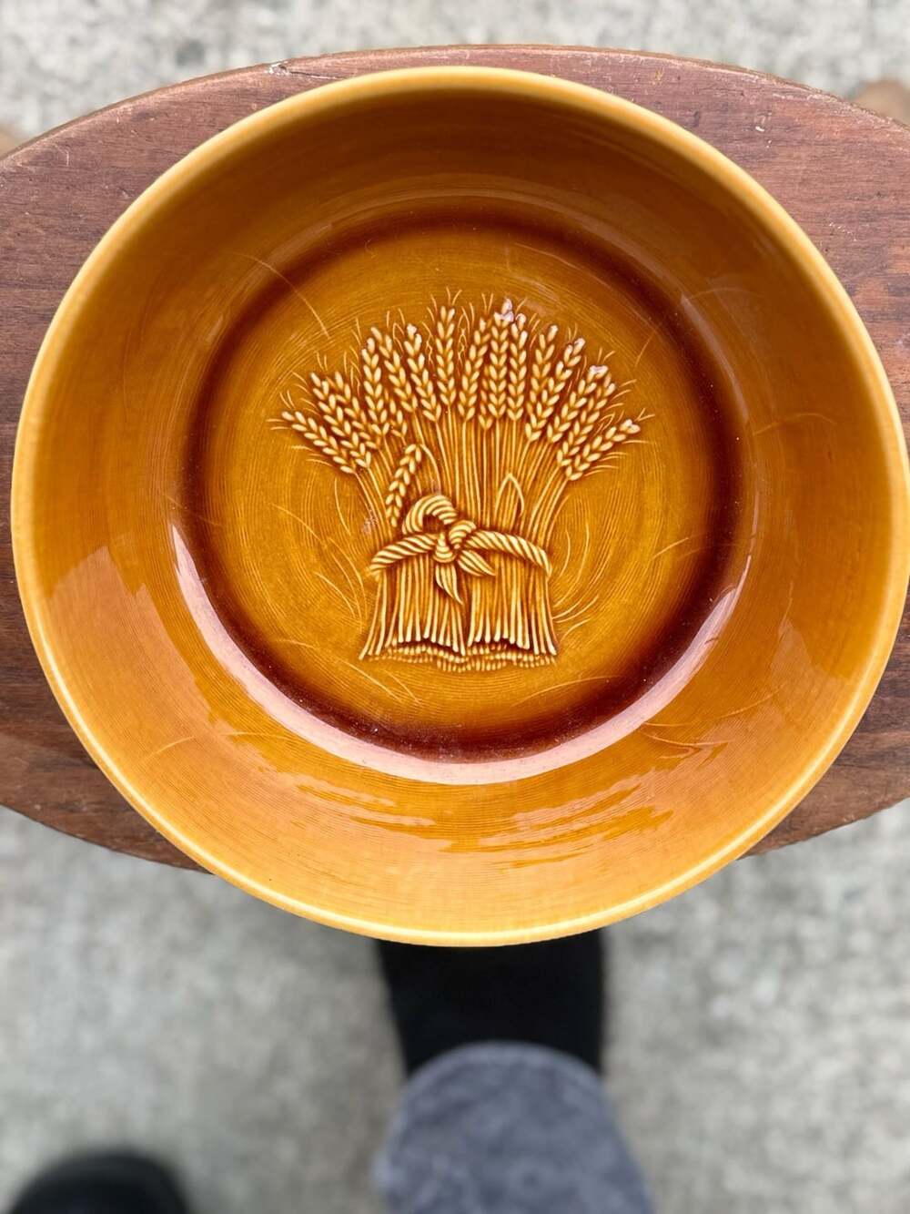 Franciscan Wheat Harvest Golden Brown Bowl